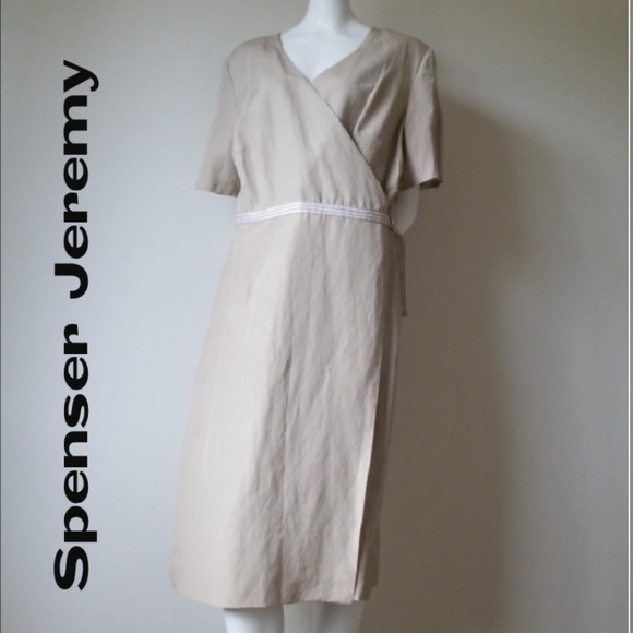 Spenser Jeremy Dresses & Skirts - Spenser Jeremy Plus Size Cross Waist Dress - 16